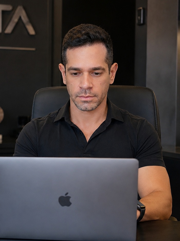 Foto de Gustavo Foligno, fundador da DesataLabs